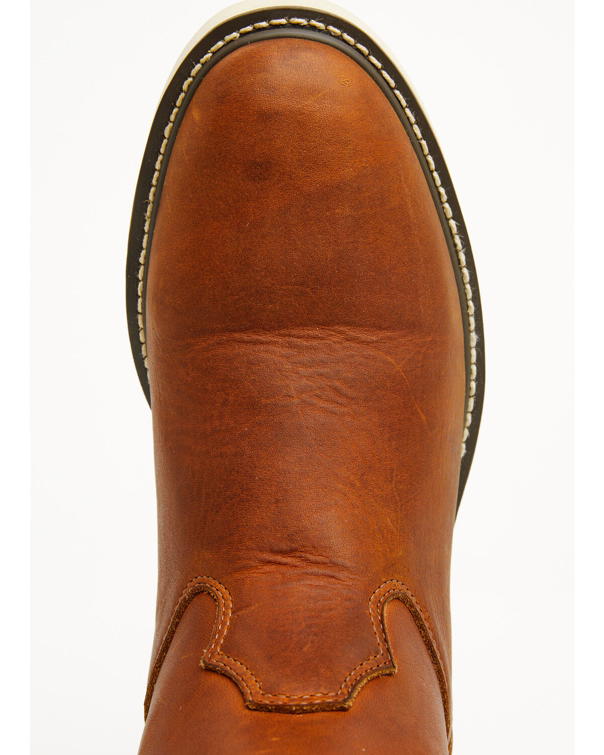 Image #6 - Hawx Men's Pull-On Western Boots - Soft Toe, Tan, hi-res
