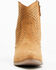 Image #4 - Dingo Women's Miss Priss Suede Booties - Pointed Toe , Camel, hi-res