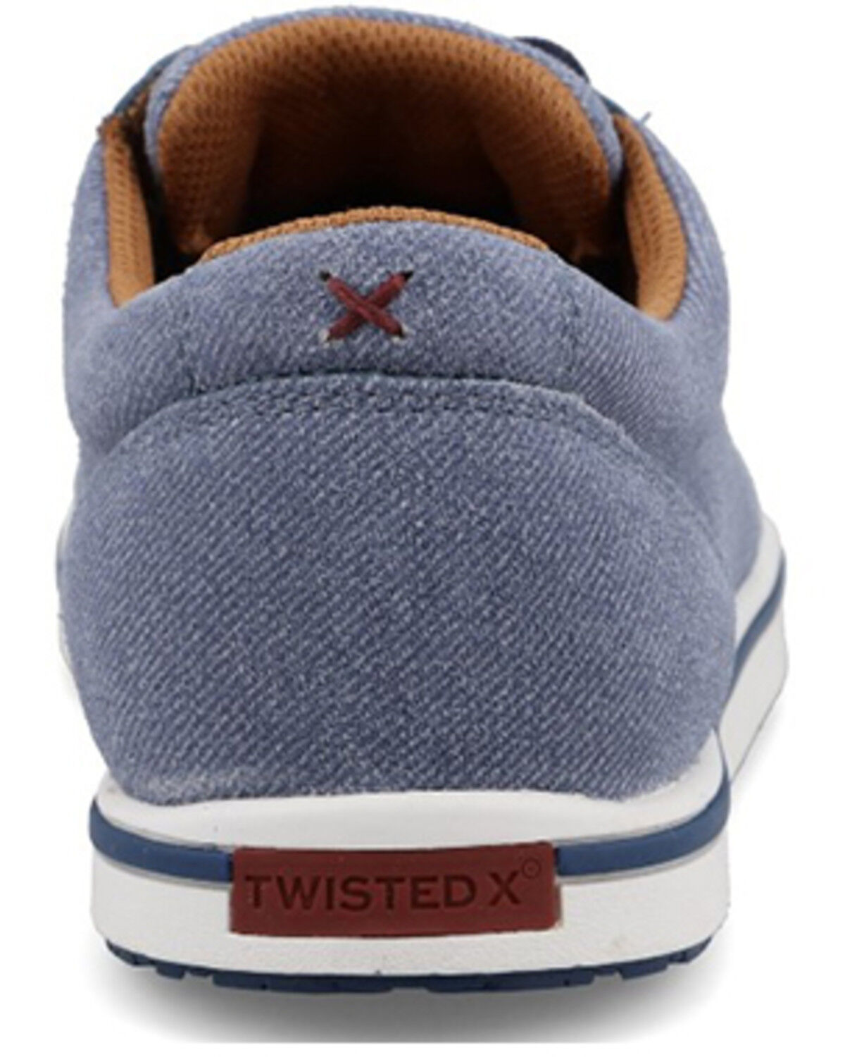 Image #5 - Twisted X Wrangler Women's Kicks Casual Shoes - Moc Toe, Blue, hi-res