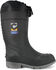 Image #2 - Chinook Men's BadAxe Waterproof Work Boots - Steel Toe, Black, hi-res