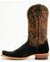 Image #3 - Dan Post Men's Cappy Exotic Carpincho Western Boots - Square Toe, Black, hi-res