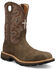 Image #1 - Twisted X Men's 11" UltraLite X&trade; Work Boots - Nano Composite Toe, Taupe, hi-res