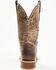 Image #5 - Corral Men's Exotic Ostrich Barbed Wire Western Boots - Broad Square Toe, Brown, hi-res