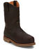 Image #1 - Chippewa Men's Serious Plus Waterproof Western Work Boots - Composite Toe, Brown, hi-res