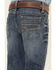 Image #4 - Wrangler Boys' Medium Wash Slim Straight Denim Jeans, Medium Wash, hi-res