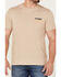Image #3 - Wrangler Men's Heathered Yellowstone Dutton Ranch Logo Graphic T-Shirt , Tan, hi-res