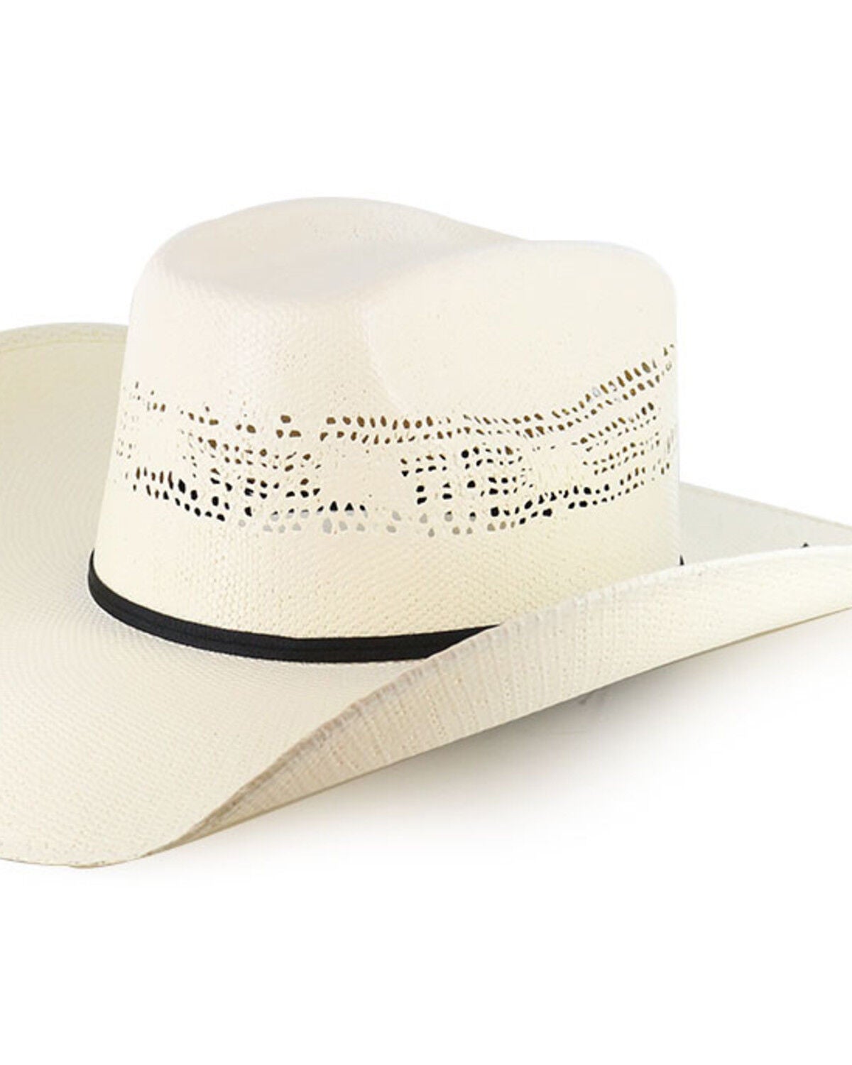 Cody James Kids' Straw Cowboy Hat, Natural, hi-res