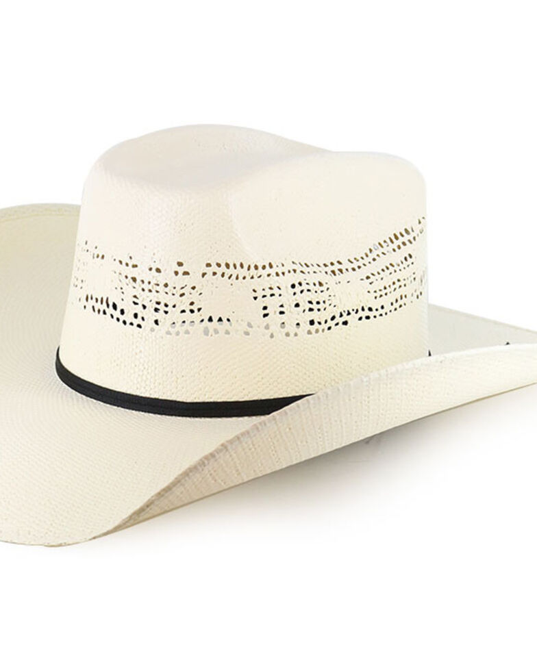 Cody James Boys' Straw Western Hat, Natural, hi-res