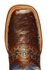 Lucchese Women's Handmade 1883 Amberlyn Full Quill Ostrich Western Boots - Square Toe , Sienna, hi-res