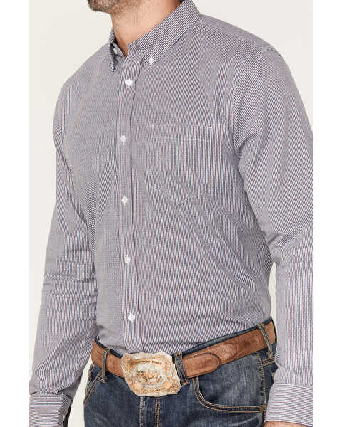 Image #3 - Cody James Men's Toby Long Sleeve Button-Down Stretch Western Shirt - Big & Tall, White, hi-res