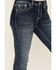 Image #4 - Shyanne Women's Dreamcatcher Dark Wash Mid Rise Bootcut Stretch Denim Jeans, Dark Wash, hi-res