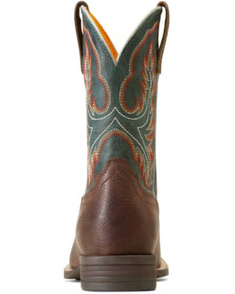 Image #3 - Ariat Boys' Wilder Western Boots - Broad Square Toe , Brown, hi-res