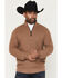 Image #1 - Cody James Black 1978™ Men's Parker Solid 1/4 Zip Pullover Sweater, Camel, hi-res