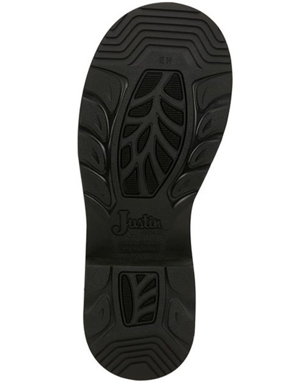 Image #7 - Justin Women's Tasha Waterproof Western Work Boots - Steel Toe, Brown, hi-res