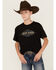 Image #1 - Cody James Boys' Barra Mexico Logo Short Sleeve Graphic T-Shirt , Black, hi-res