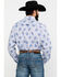 Image #2 - Tuf Cooper Men's Stretch Paisley Print Long Sleeve Western Shirt, Blue, hi-res