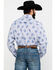 Image #2 - Tuf Cooper Men's Stretch Paisley Print Long Sleeve Western Shirt , Blue, hi-res