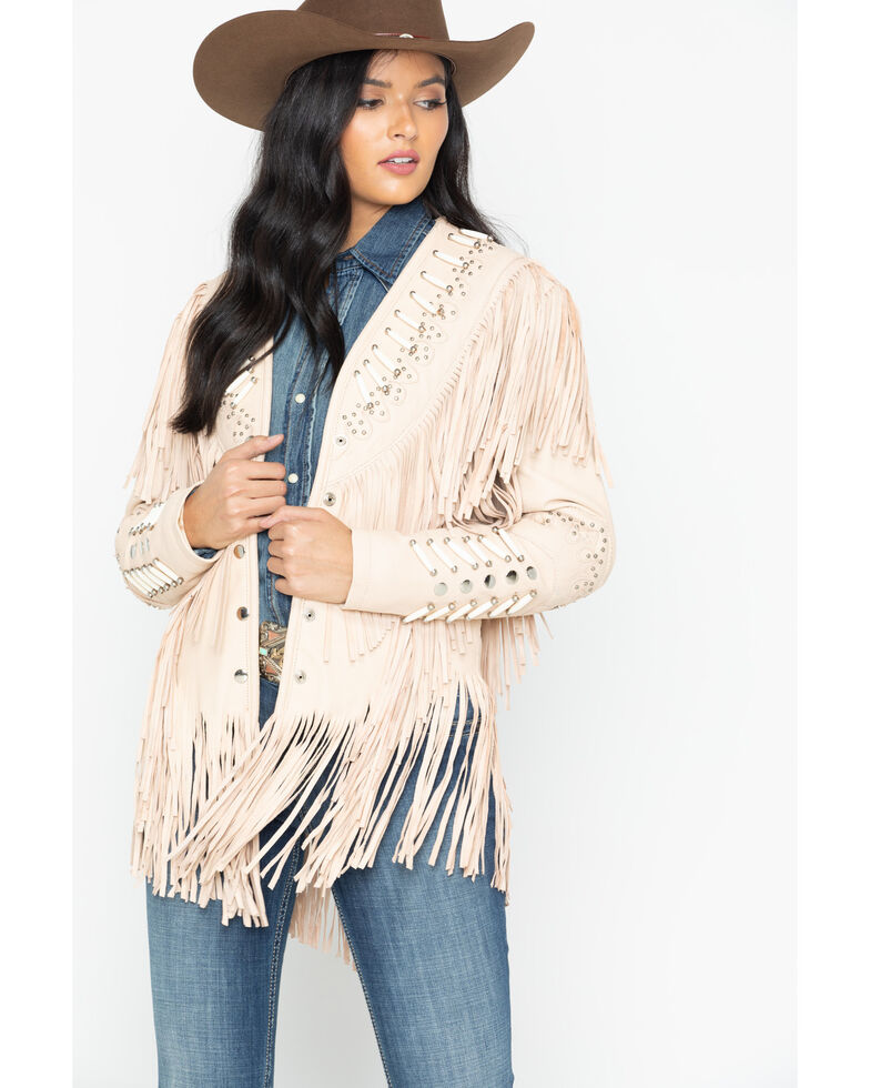 Liberty Wear Studded Fringed Leather Jacket | Sheplers (784 x 980 Pixel)