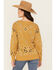 Image #4 - Cotton & Rye Women's Bandana Print Sweater, Gold, hi-res