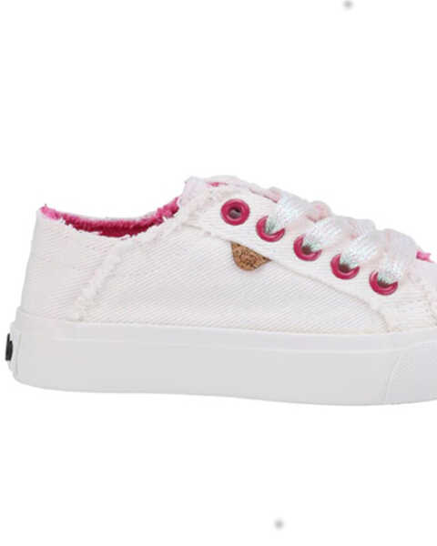 Image #2 - Lamo Footwear Girls' Vita Casual Shoes - Round Toe , White, hi-res