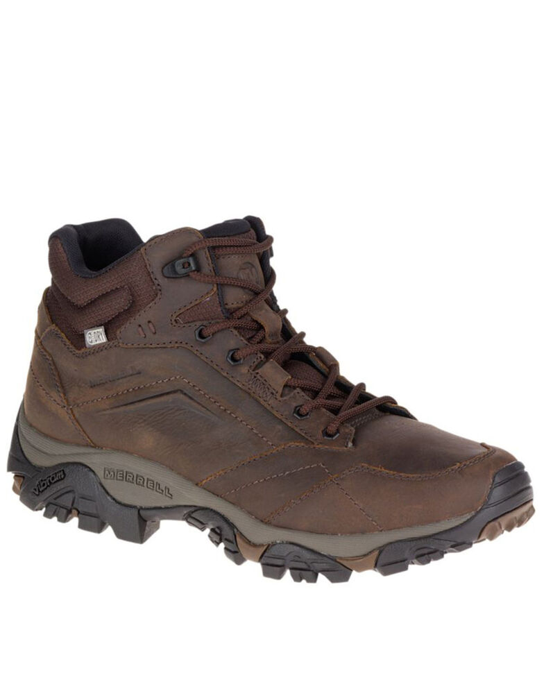 Merrell Men's MOAB Adventure Waterproof Hiking Boots - Soft Toe, Brown, hi-res