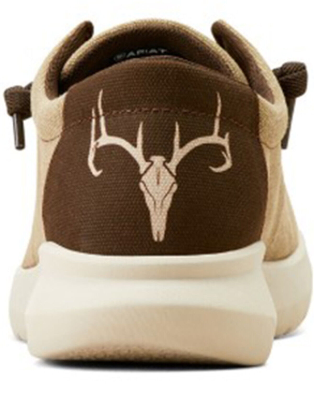 Image #3 - Ariat Men's Hilo Stretch Lace Casual Shoes - Moc Toe, Brown, hi-res