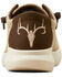 Image #3 - Ariat Men's Hilo Stretch Lace Casual Shoes - Moc Toe, Brown, hi-res