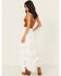 Image #4 - Blue B Women's Tiered Ruffle Midi Skirt, White, hi-res
