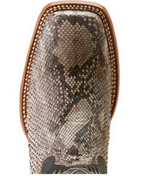 Image #4 - Ariat Men's Dry Gulch Exotic Python Western Boots - Broad Square Toe, Brown, hi-res