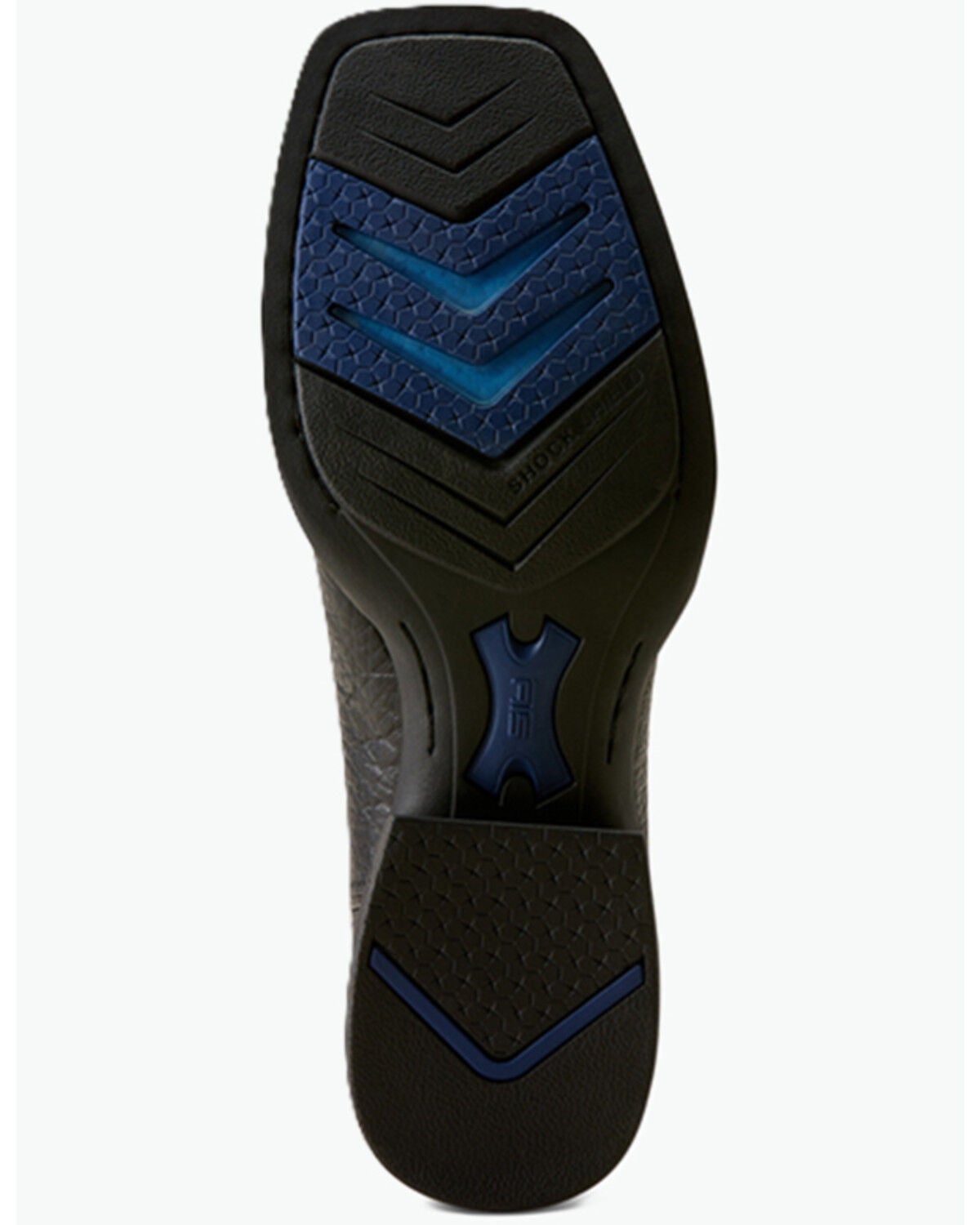 Image #4 - Ariat Men's Steadfast Performance Western Boots - Broad Square Toe, Black, hi-res