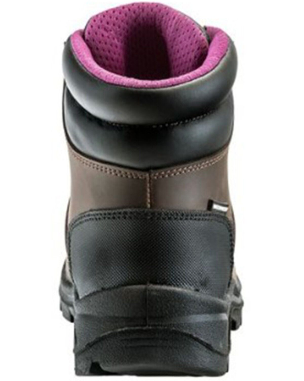 Image #5 - Avenger Women's Builder Mid Waterproof Lace-Up Work Boots - Soft Toe, Brown, hi-res