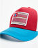 Image #2 - Cruel Girl Girls' Flag Patch Ball Cap, Red/white/blue, hi-res