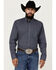Image #1 - Wrangler Riata Men's Plaid Print Long Sleeve Button-Down Western Shirt, Multi, hi-res