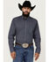 Image #1 - Wrangler Men's Riata Plaid Print Long Sleeve Button-Down Western Shirt , Multi, hi-res