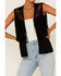 Image #3 - Maggie Sweet Women's Guajira Floral Fringe Vest, Black, hi-res