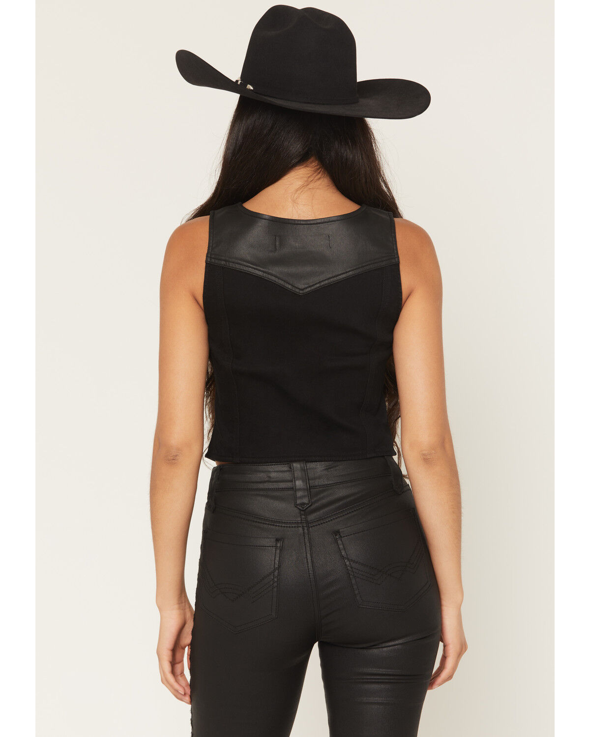 Image #4 - Idyllwind Women's Solid Button-Down Fashion Vest, Black, hi-res