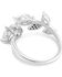 Image #2 - Montana Silversmiths Women's Silver Falling For You Open Ring, Silver, hi-res