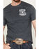 Image #3 - Cowboy Hardware Men's Outlaw Whiskey Short Sleeve Graphic T-Shirt, Heather Grey, hi-res