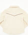 Image #3 - Shyanne Toddler Girls' Corduroy Long Sleeve Pearl Snap Western Shirt, Natural, hi-res