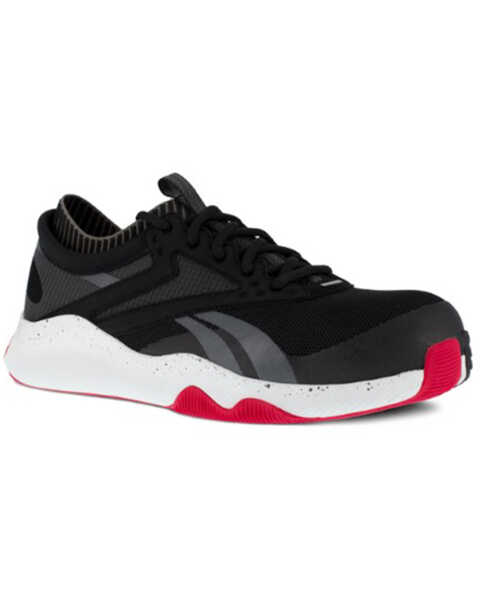 Reebok Men's HIIT Athletic Work Shoes - Composite Toe, Black, hi-res