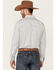Image #4 - Moonshine Spirit Men's Route 95 Mini Floral Print Long Sleeve Snap Western Shirt, White, hi-res