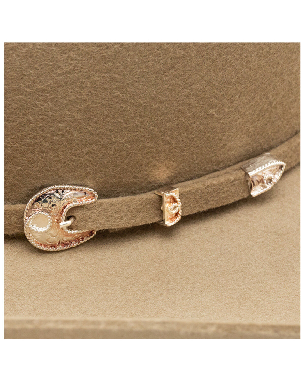 Image #3 - Stetson Corral 4X Felt Cowboy Hat, Sand, hi-res