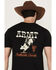 Image #4 - Ariat Men's Bull Short Sleeve Graphic T-Shirt, Black, hi-res