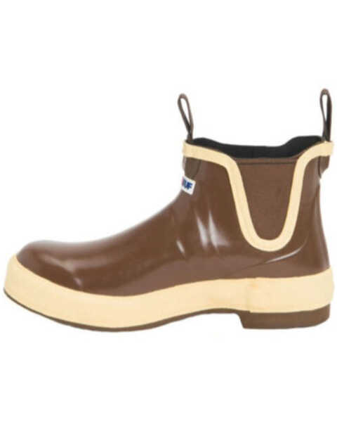 Image #3 - Xtratuf Men's 6" Ankle Deck Boots - Round Toe , Brown, hi-res