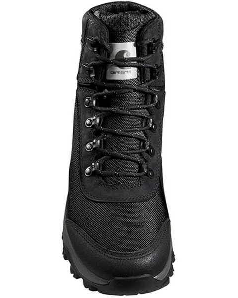Image #3 - Carhartt Men's Outdoor Black 6" Lace-Up Hiker Work Boot , Black, hi-res