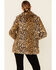 Image #4 - Shyanne Women's Cheetah Print Faux Fur Snap-Front Long Jacket , , hi-res