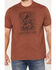 Image #3 - Brothers and Sons Men's Port-A-Potty Graphic T-Shirt, Dark Orange, hi-res
