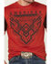 Image #4 - American Fighter Men's Ensley Short Sleeve Graphic T-Shirt, Red, hi-res