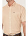 Cinch Men's ARENAFLEX Geo Print Short Sleeve Button Down Western Shirt , White, hi-res