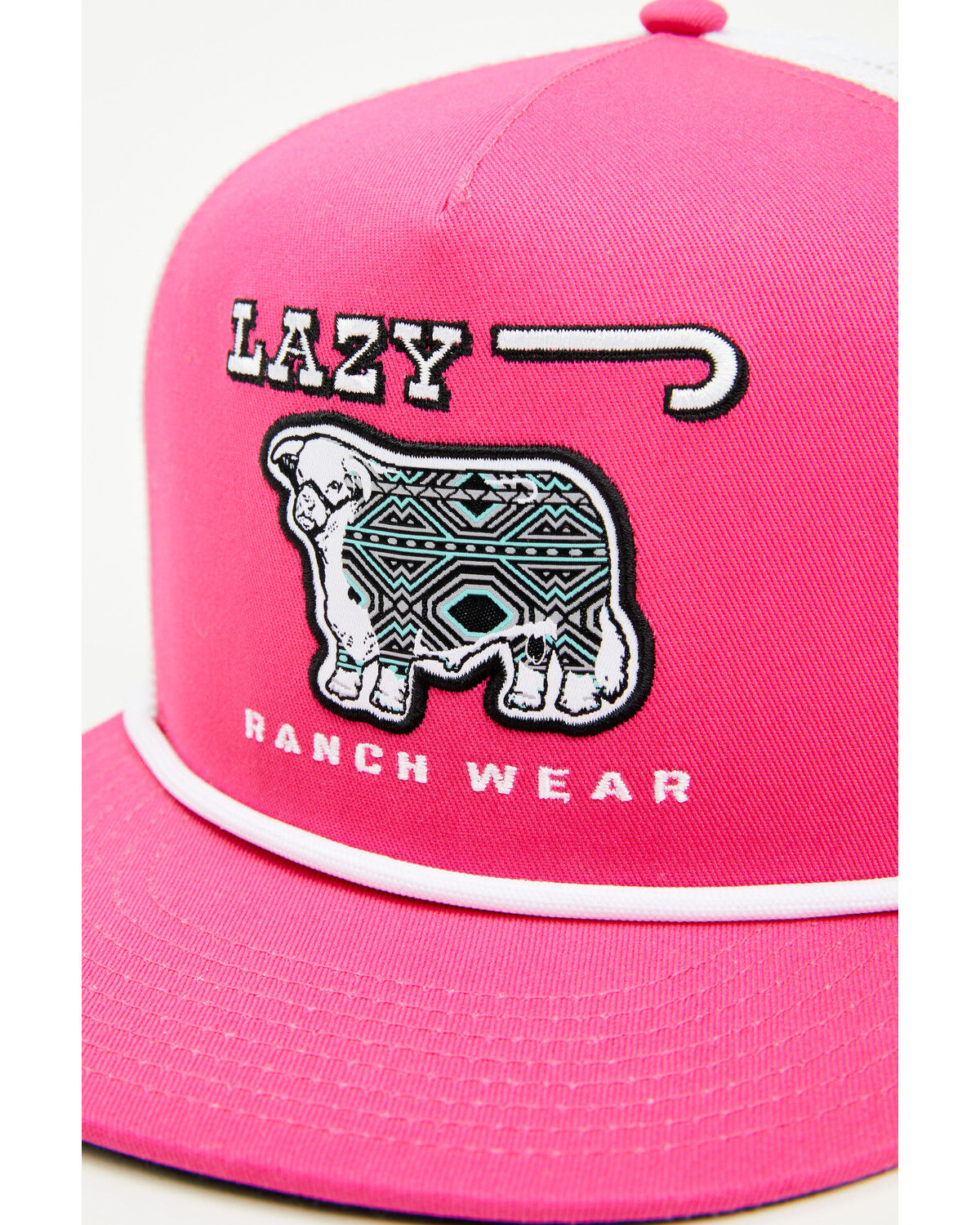 Image #2 - Lazy J Ranch Wear Women's Afterglow Ball Cap, Pink, hi-res
